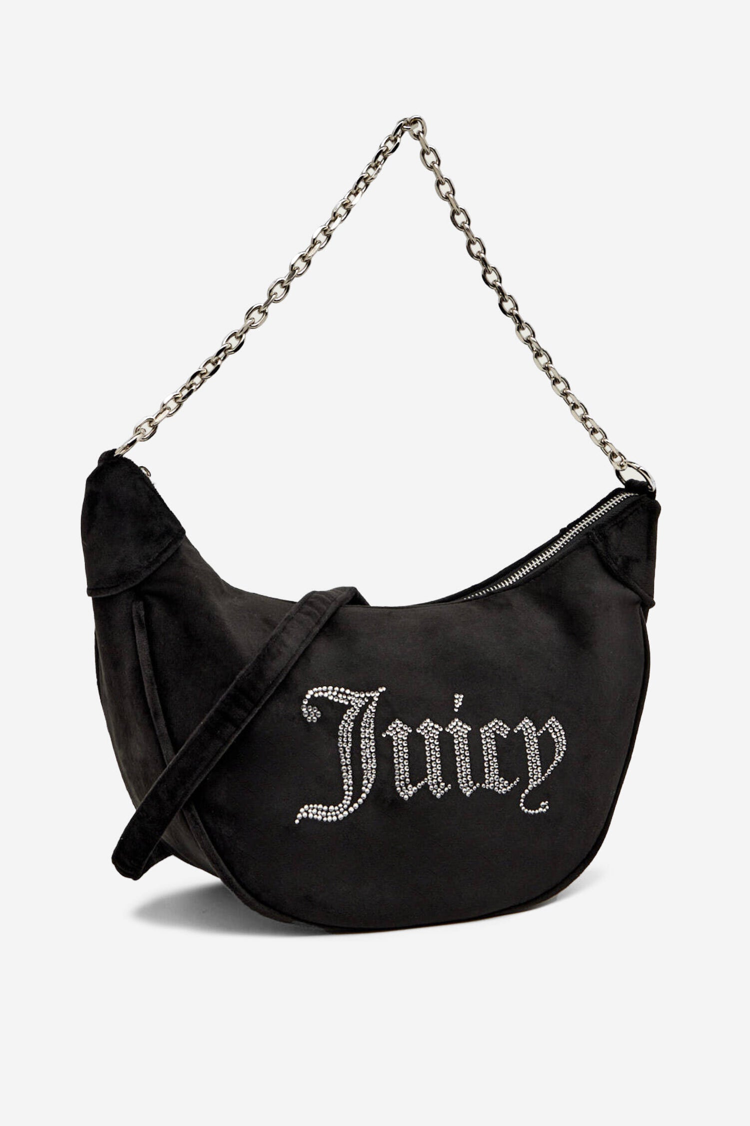 Kimberly sac à main et à bandoulière en velours - Black