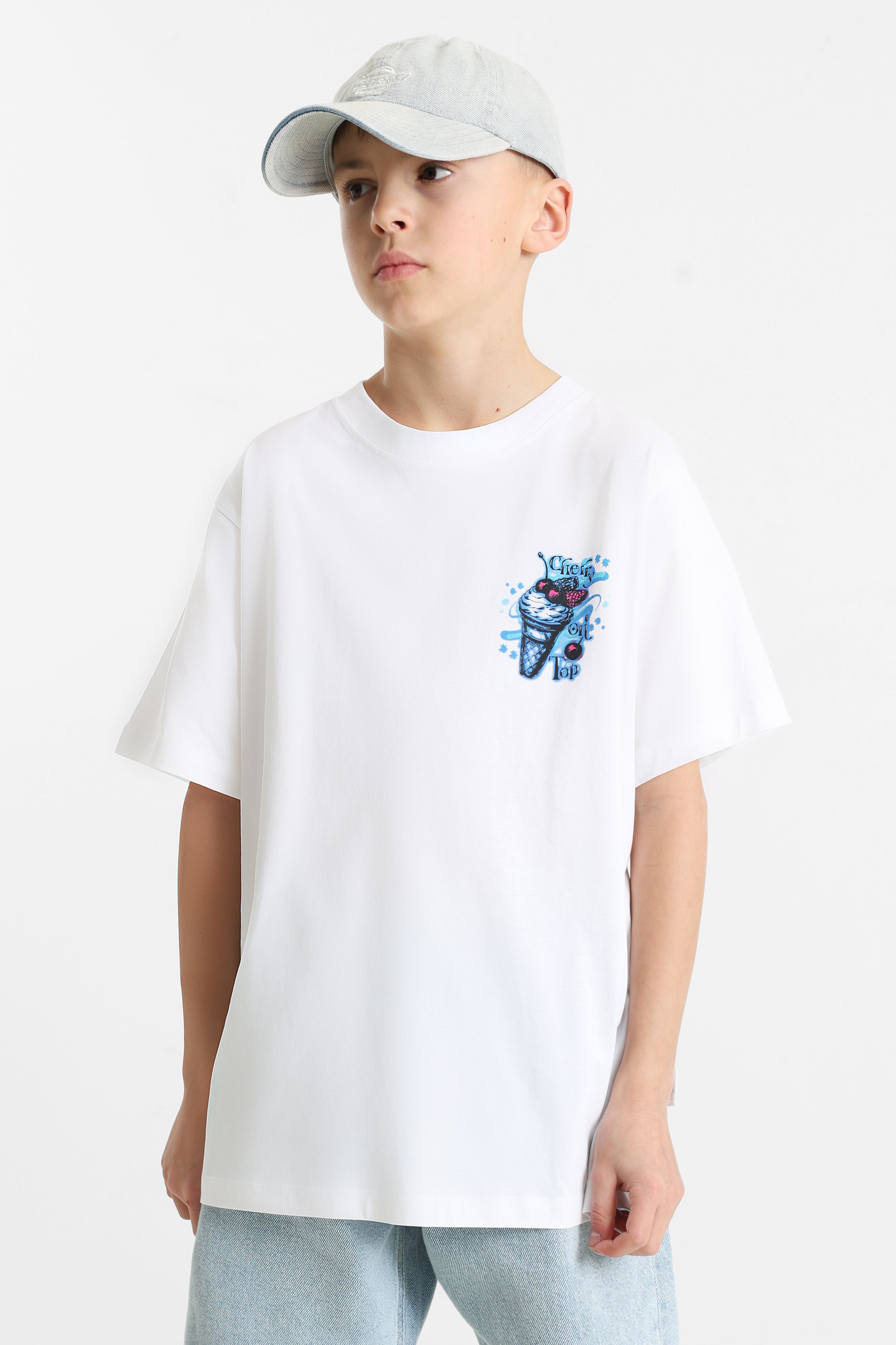 JORAIRBRUSH T-Shirt - Bright White