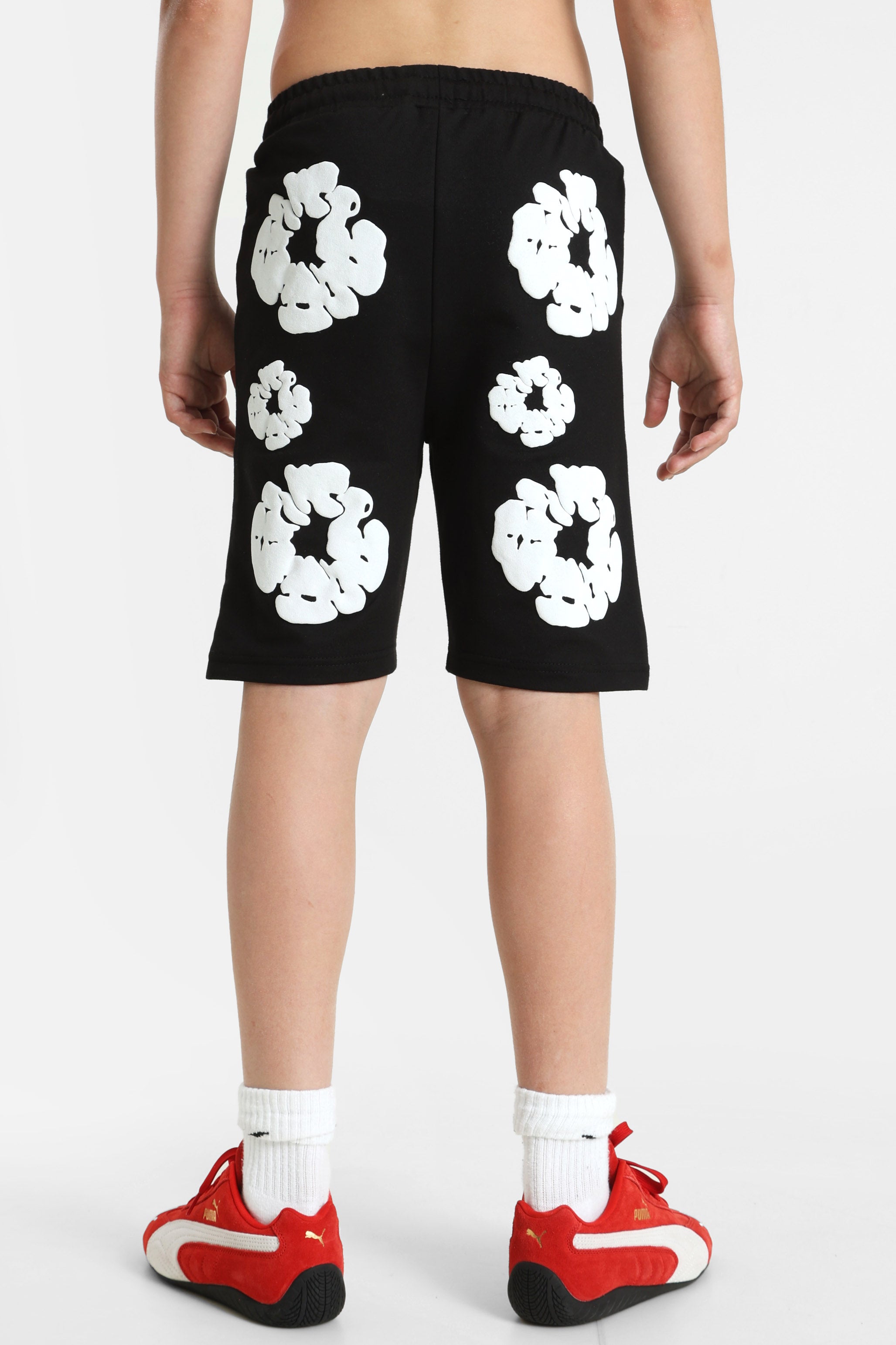 Short en sweat - Black + White
