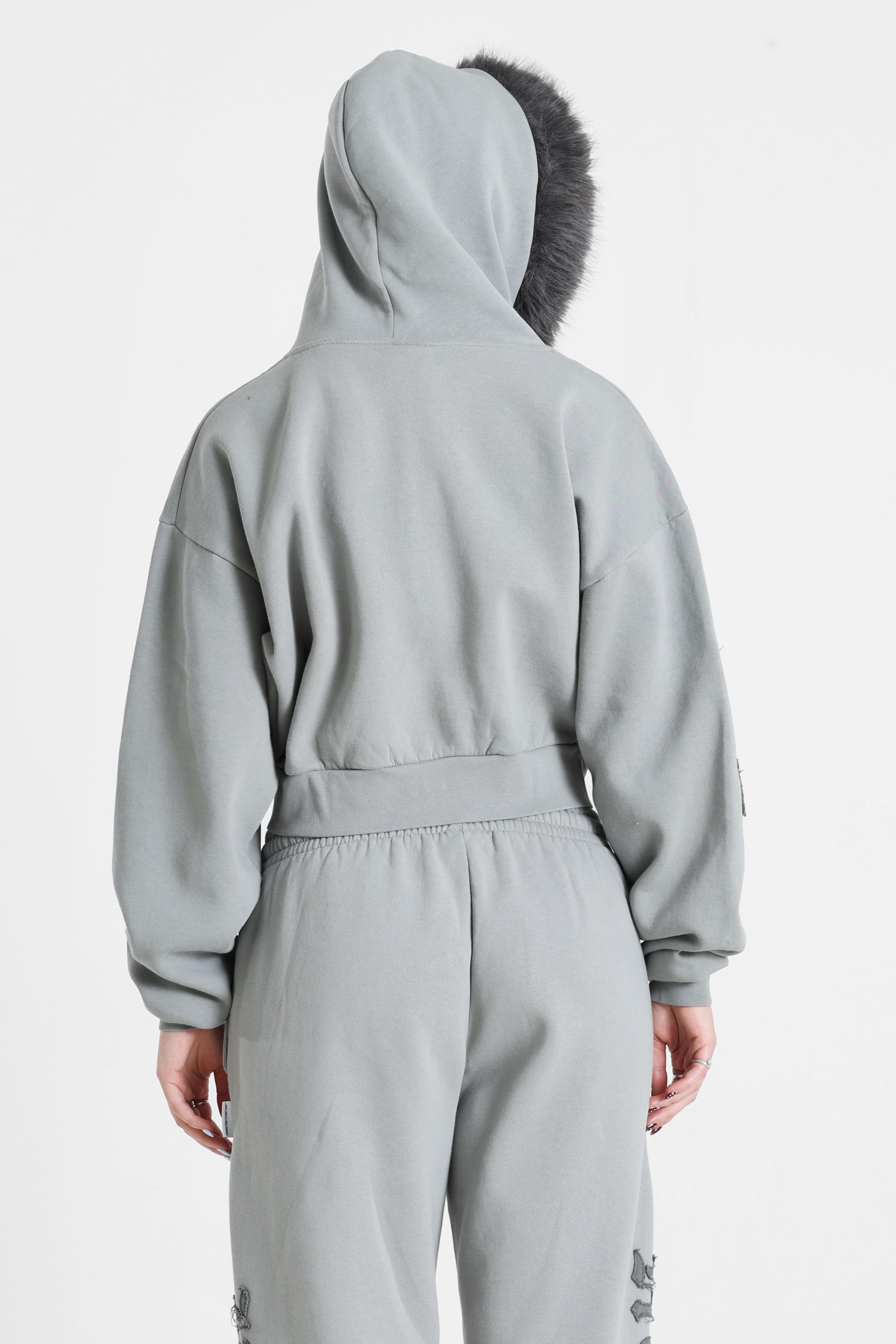 Drea sweat court zippé à capuchon - Monument