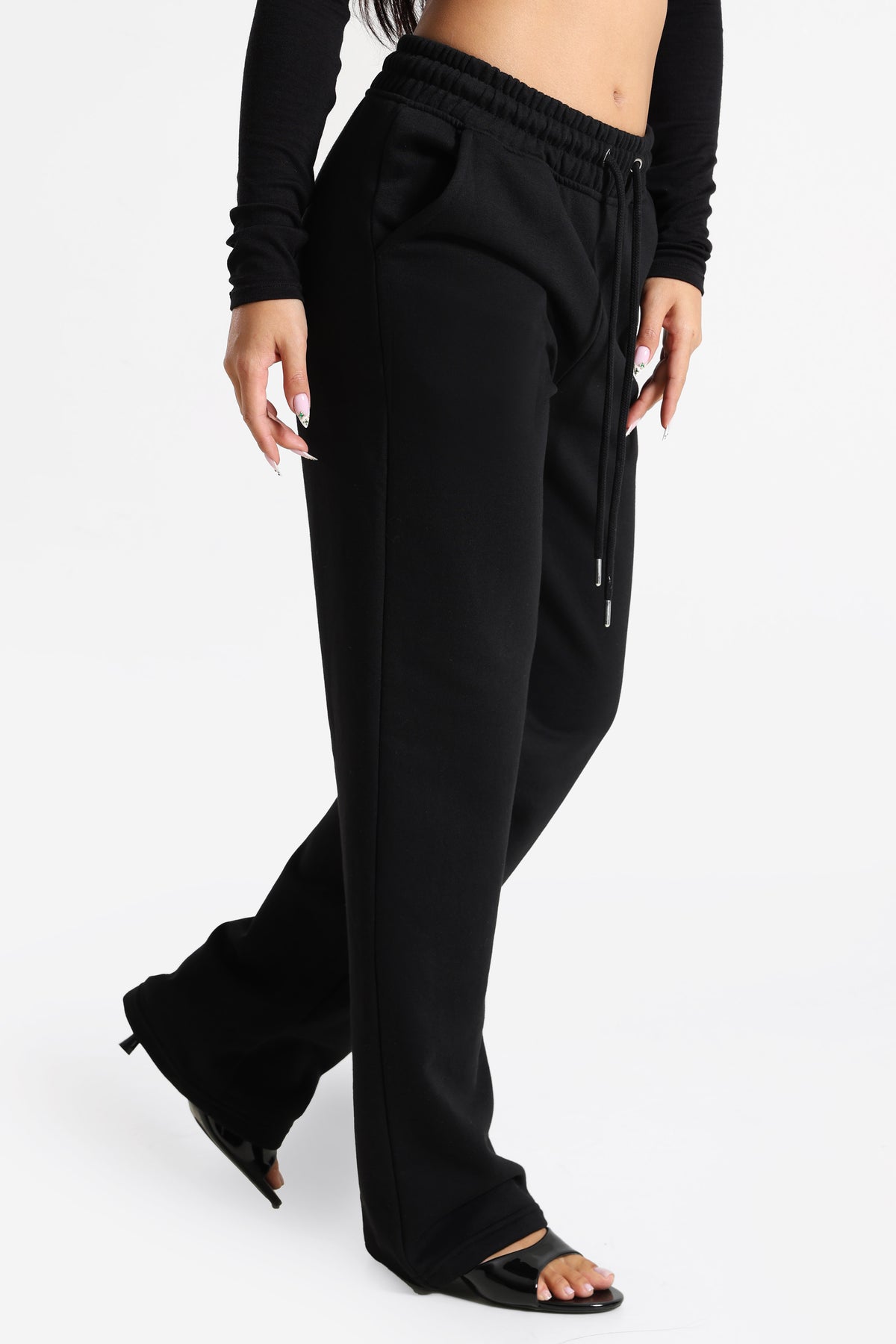 Pantaloni in felpa - Nero
