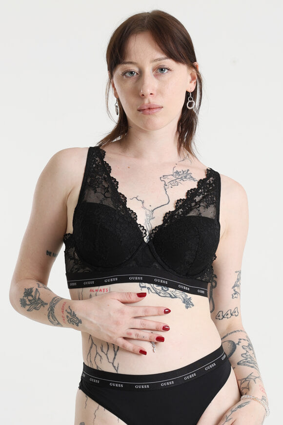 Soutien-gorge en dentelle - Jet Black