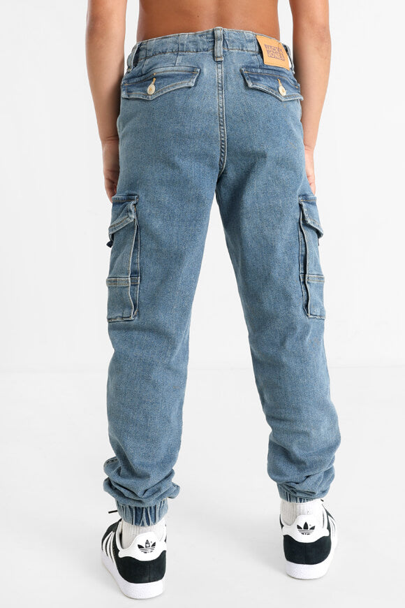 Pantalon cargo Paul Flake - Blue Denim