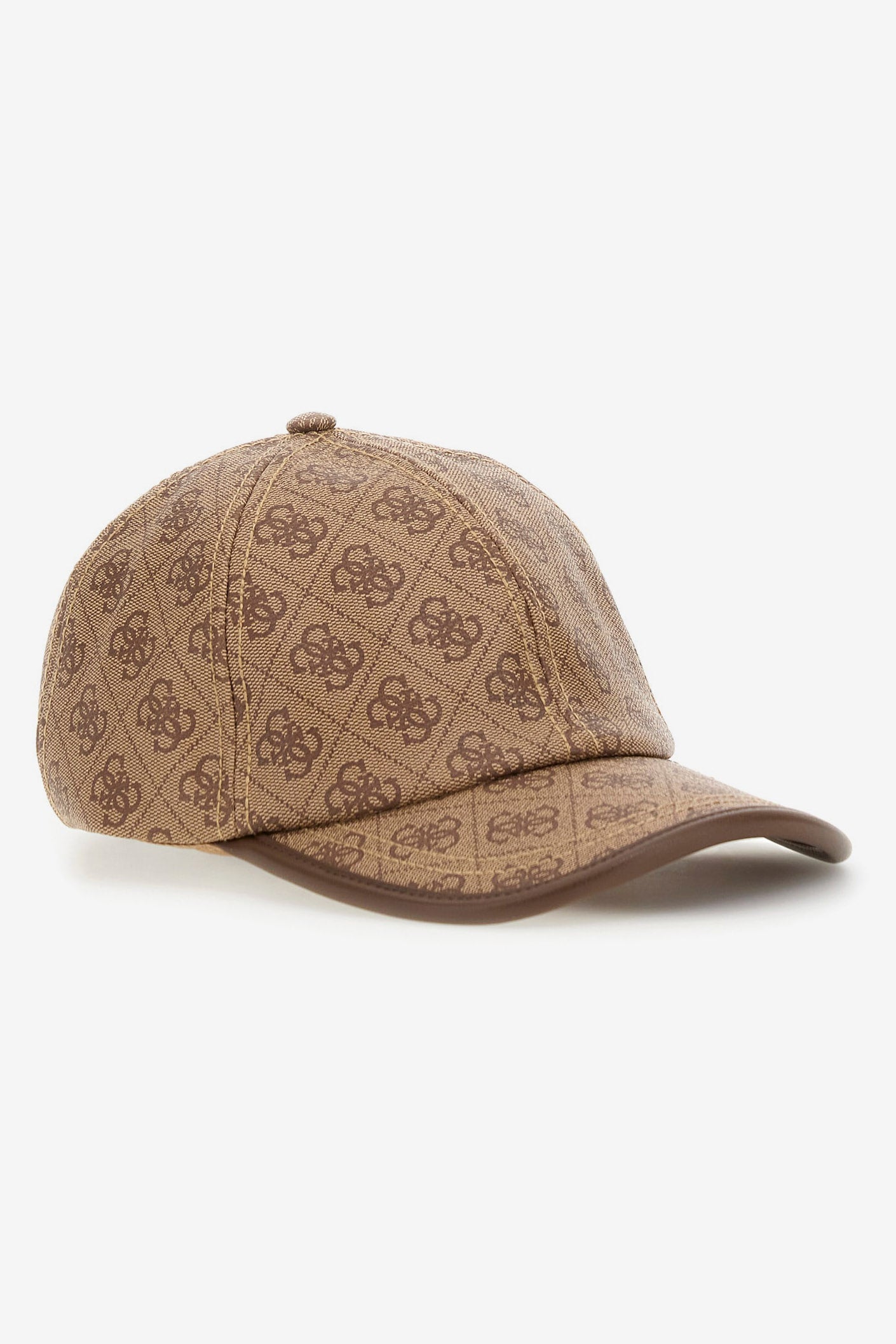 Kunstleder Cap / Dornschnalle - Beige