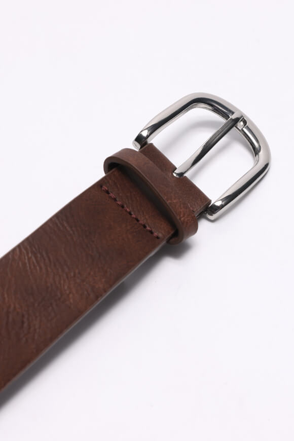 High-waisted belt - Brown