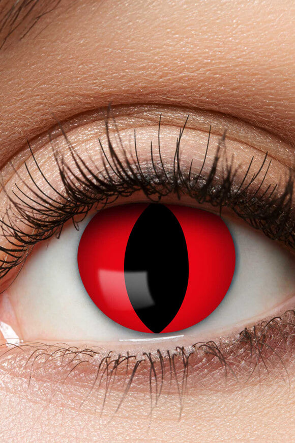Lentilles de couleur - Rouge