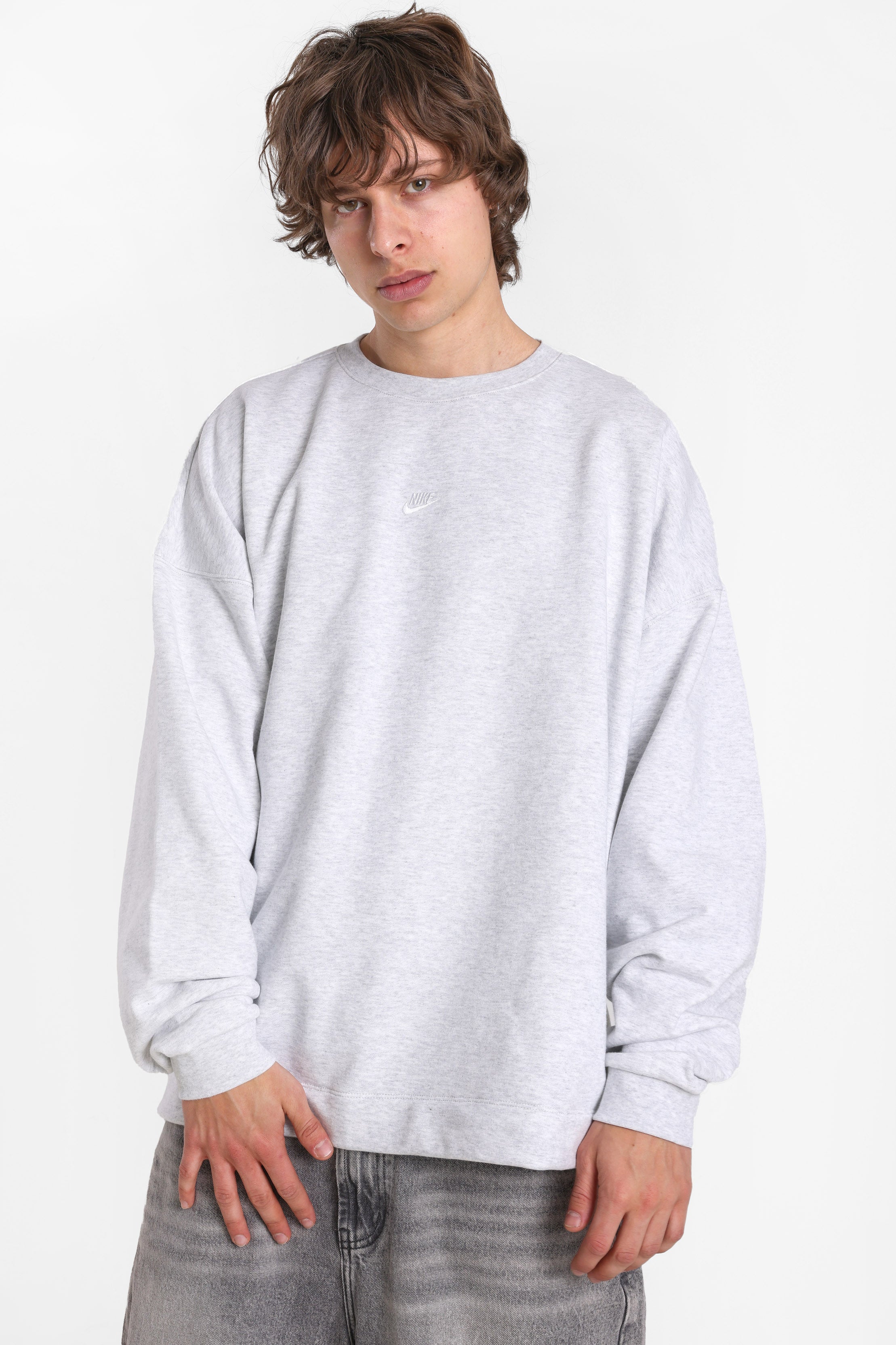 Sportswear Club Oversize Sweatshirt - Birch Heather