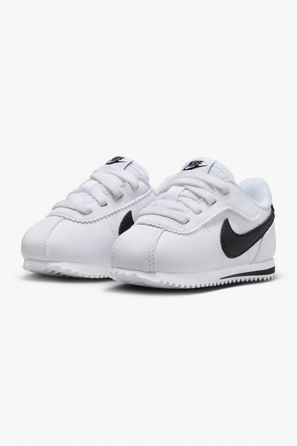 Sneaker Cortez Easyon Baby - Bianco + Nero