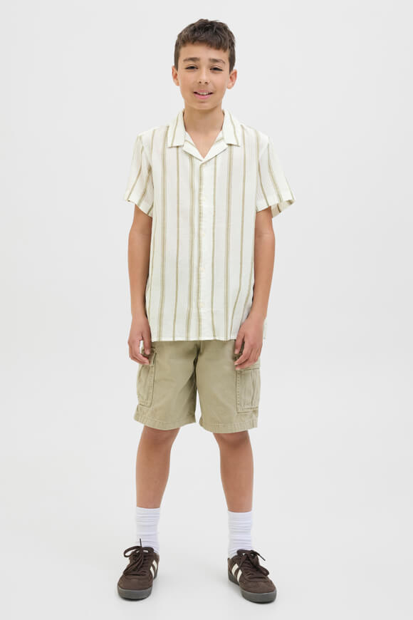 JORTAVIRA chemise en tissu structuré - Cloud Dancer