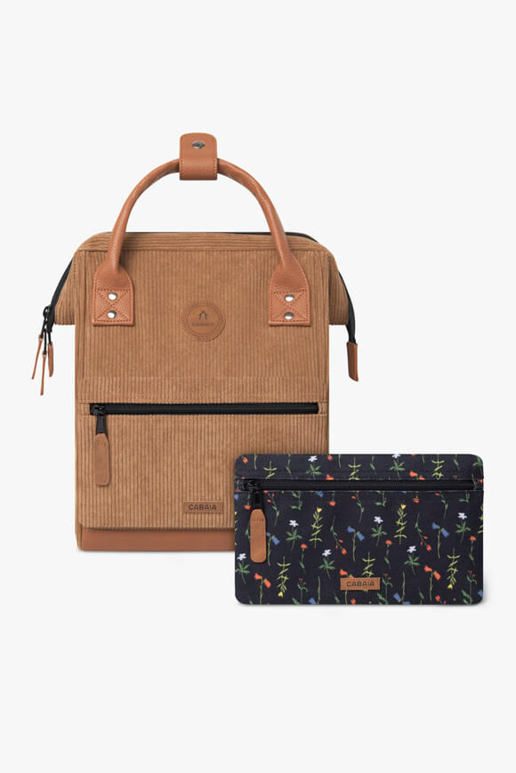 Dubaï Cord Rucksack 12L - Camel