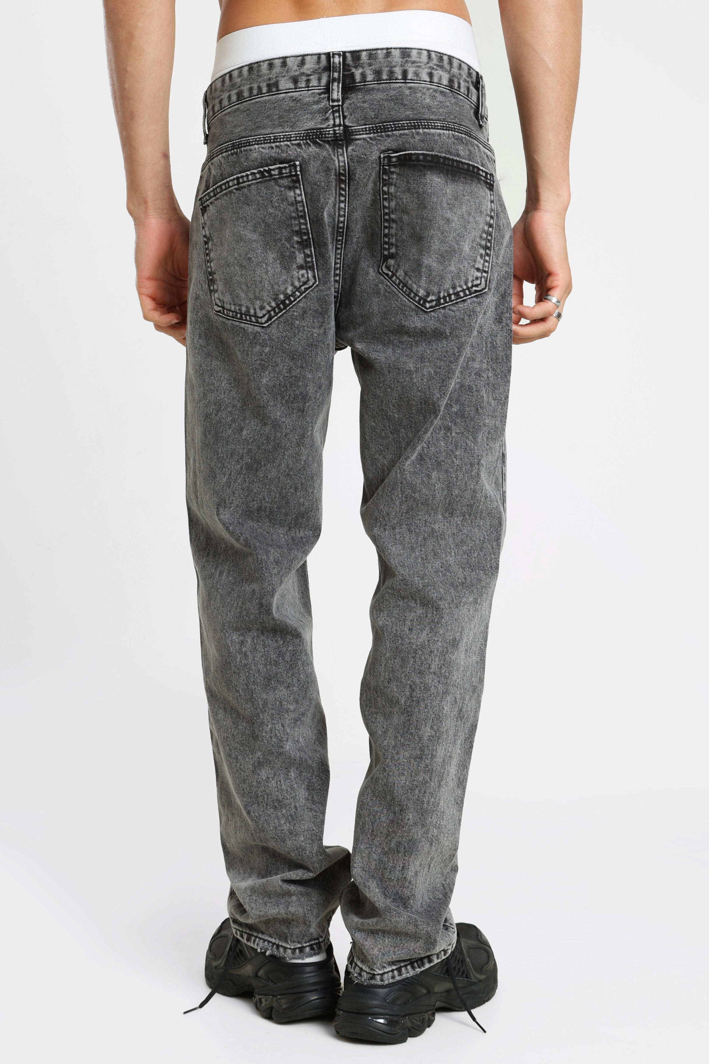 Jean relaxed fit - Black Washed