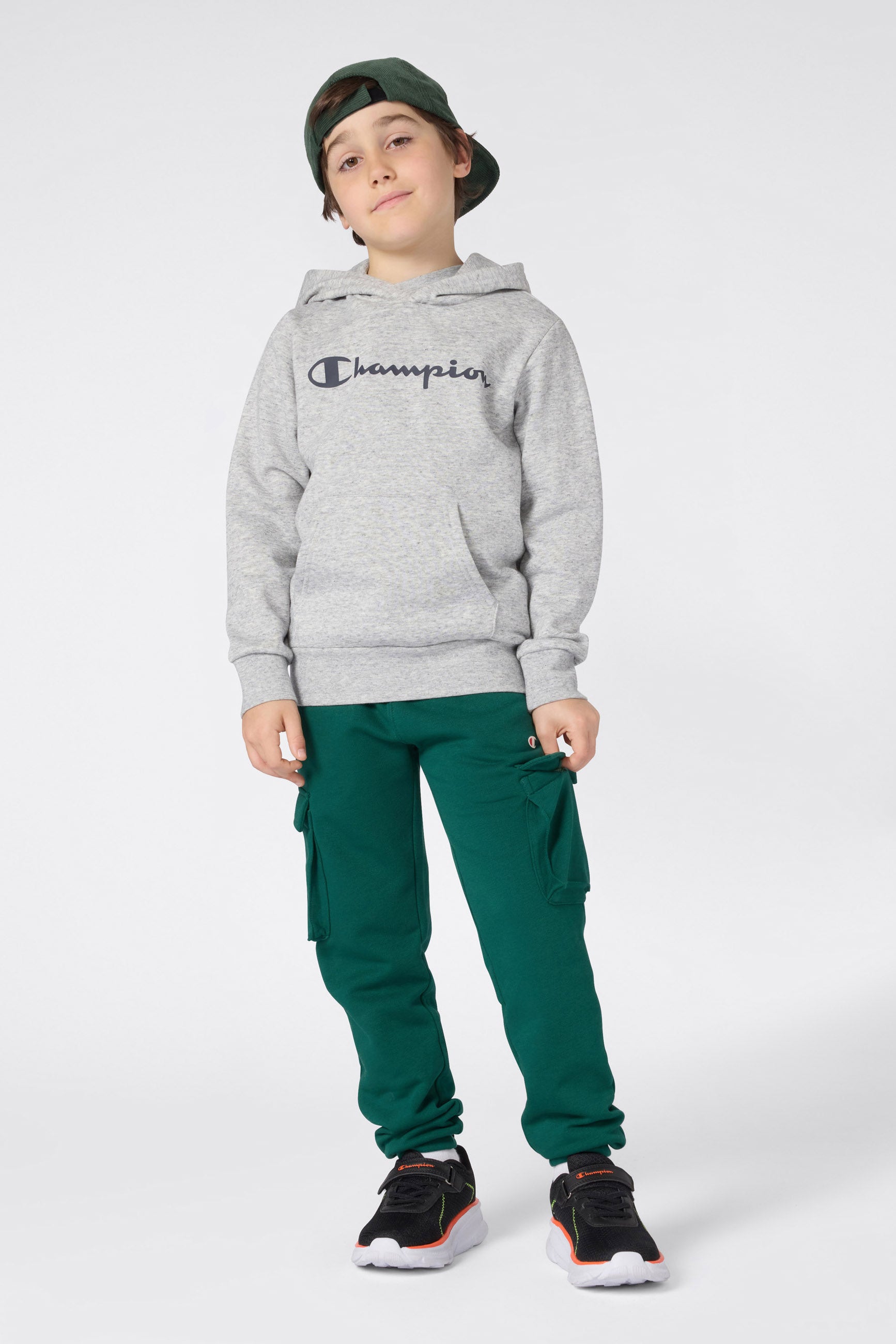 Hooded sweatshirt - Grey Heather