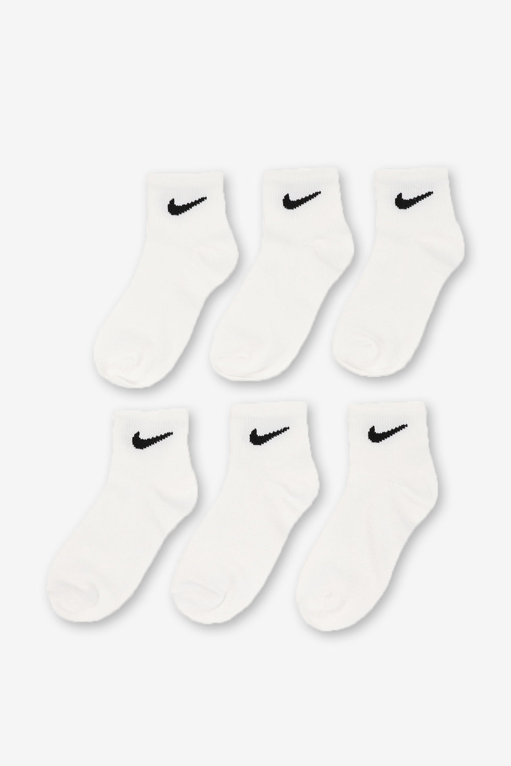 Set of 6 pairs of socks - White