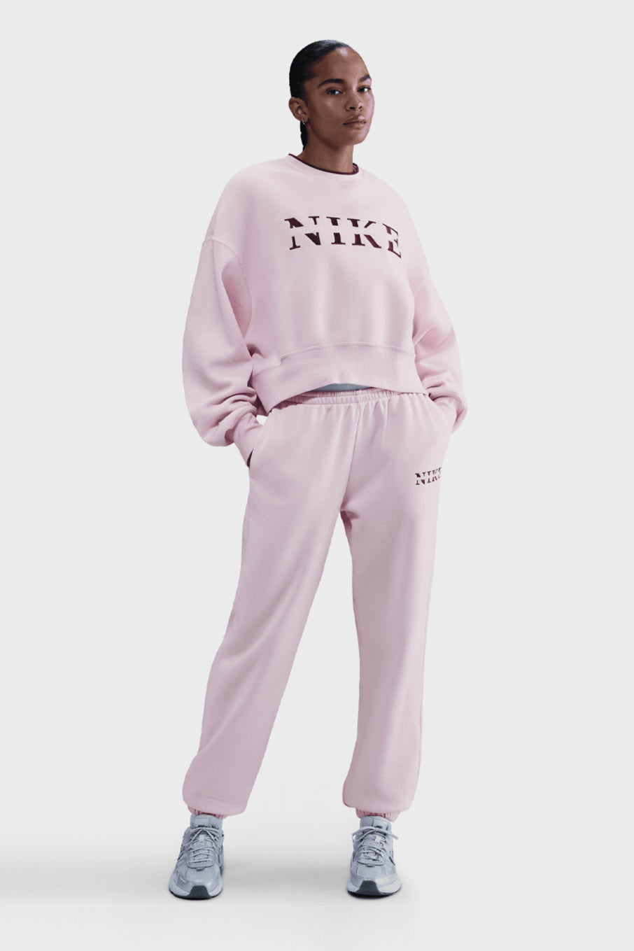 Phoenix Fleece Sweathose - Pink Foam
