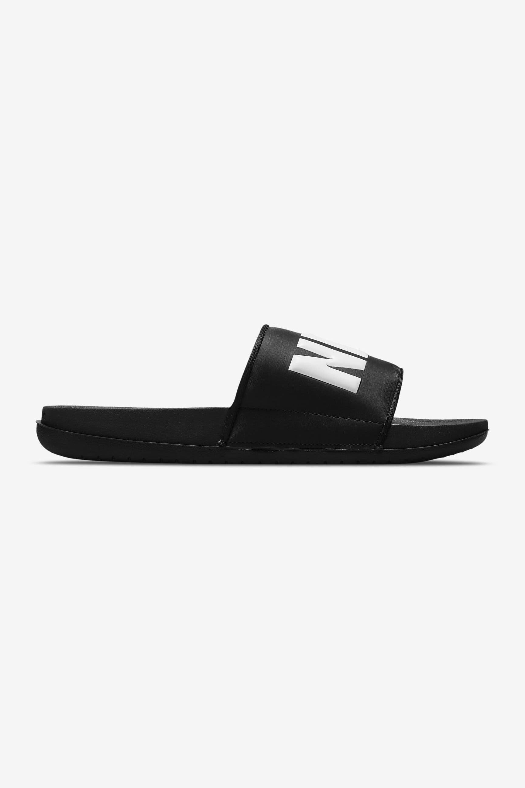Offcourt Pantoletten - Black + White