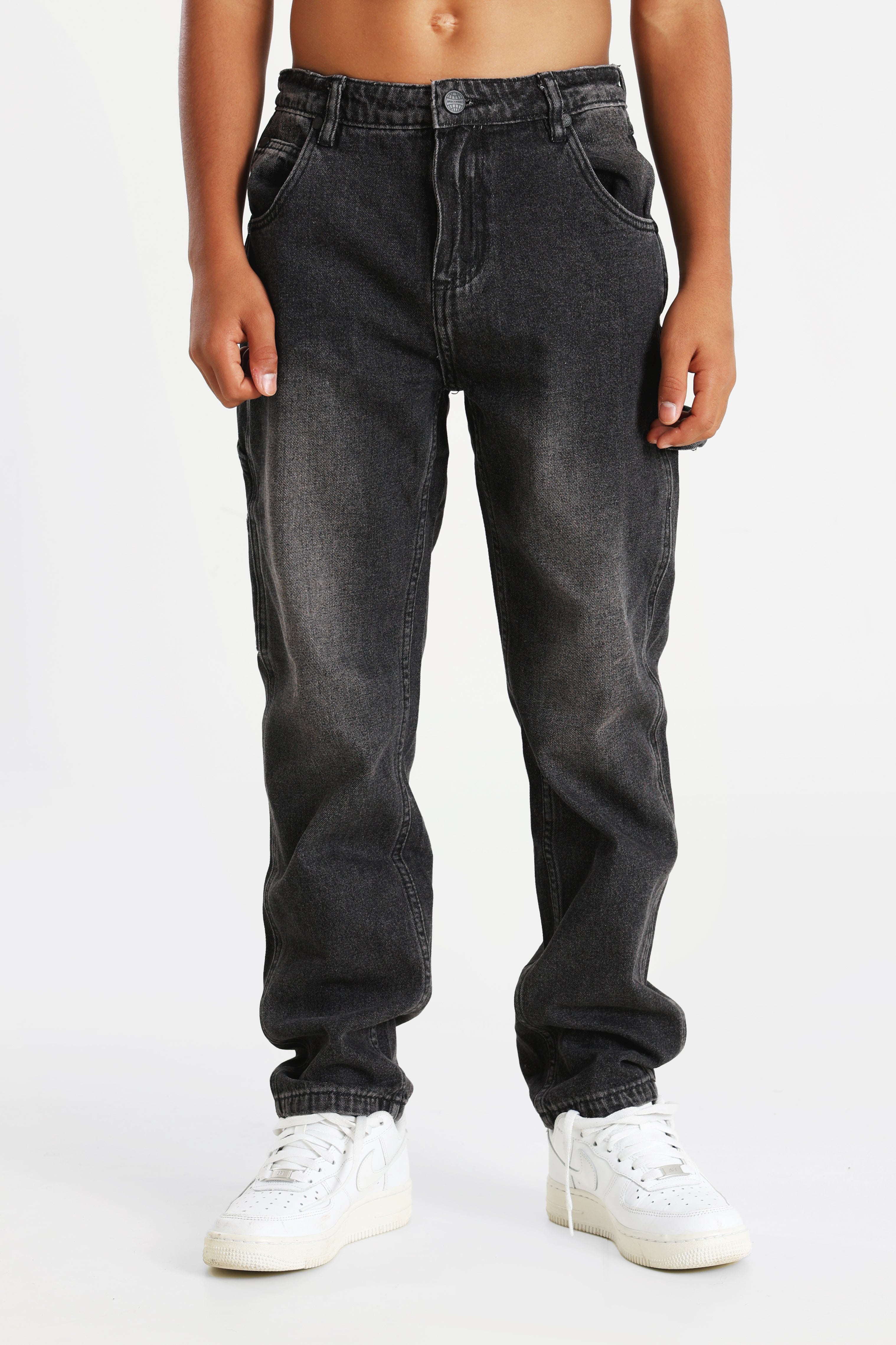 Jeans relaxed fit - denim nero