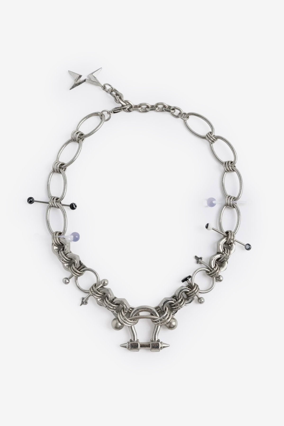 Industrial Halskette - Silver