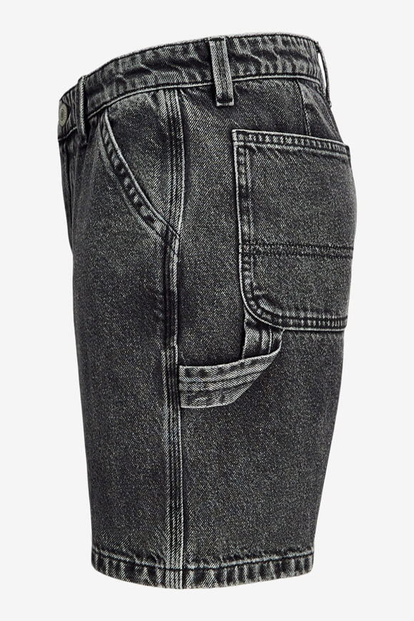 JJITONY JJCARPENTER Short en jean loose fit - Black Denim