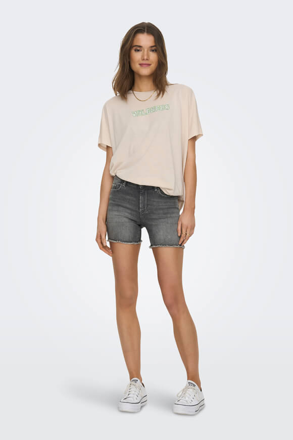 ONLBLUSH denim shorts - Medium Grey Denim