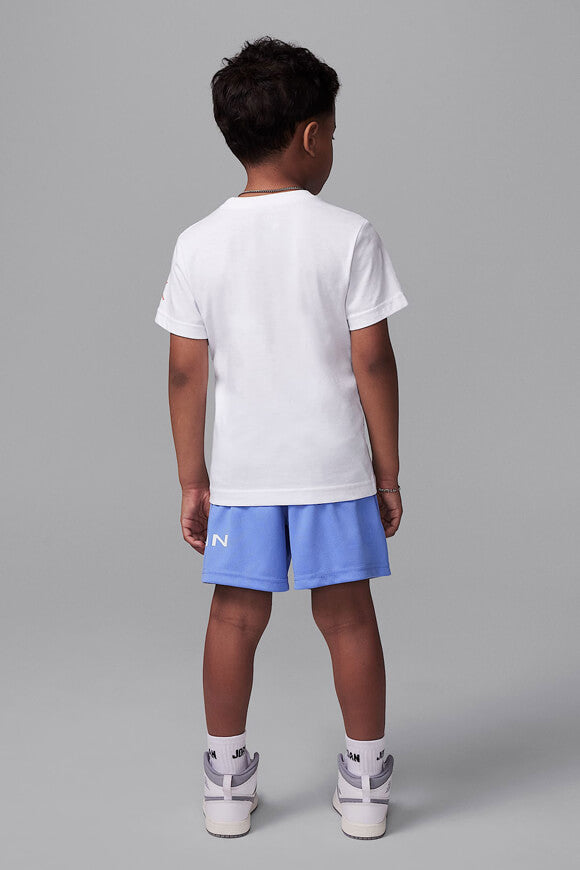 Baseline Mesh Kids-Set - White + Royal Pulse