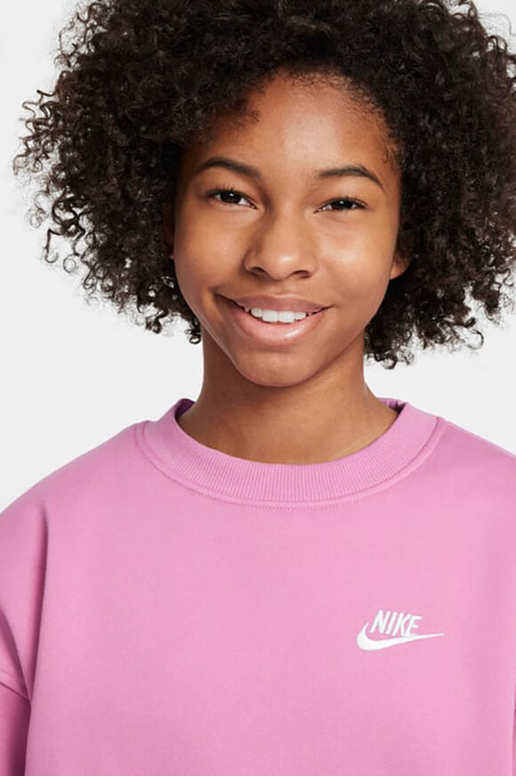 Sportswear Club Fleece sweatshirt ample - Magic Flamingo