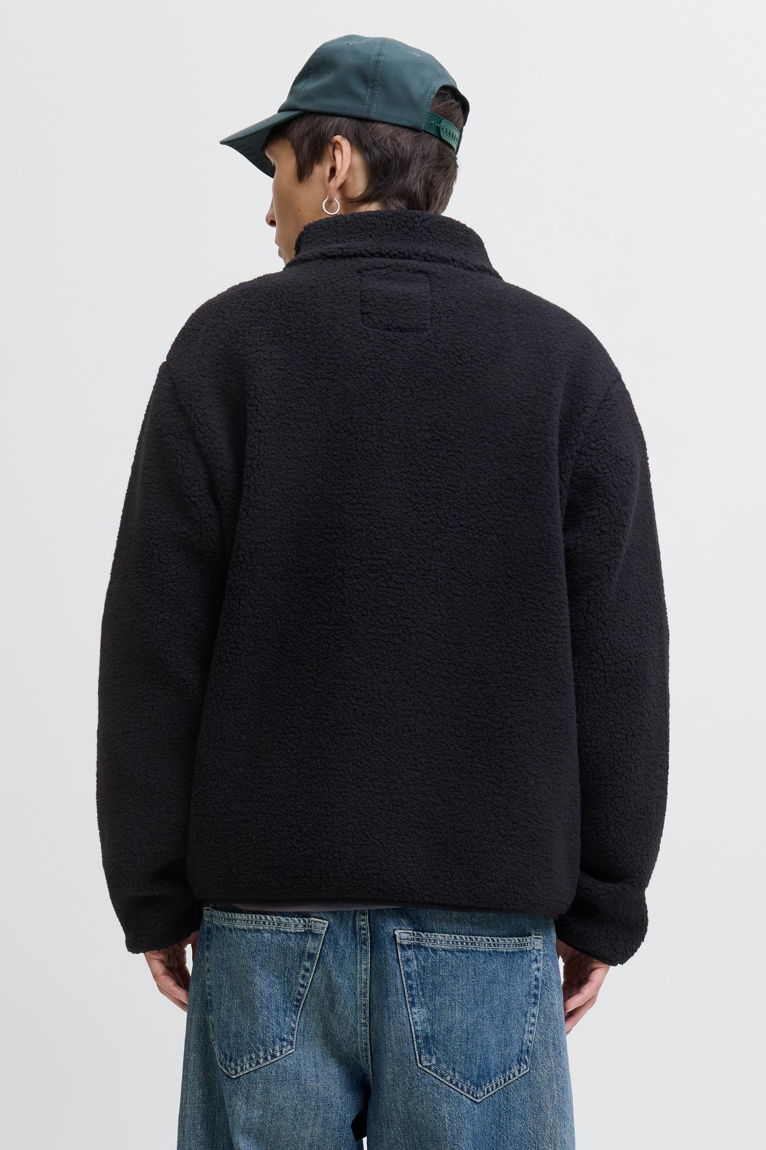 JJTHATCHER Fleecejacke - Black