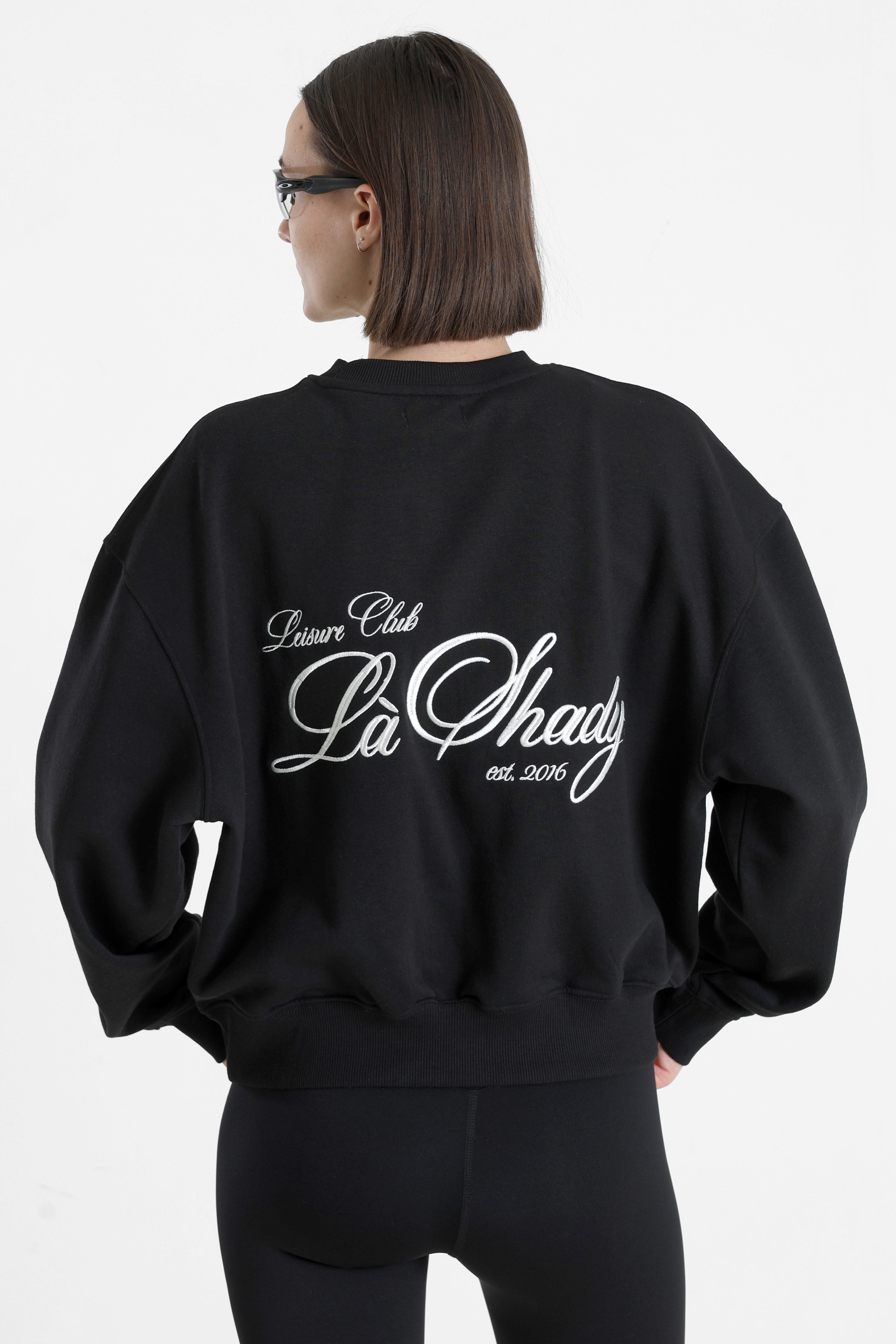 Sweatshirt - Noir + Ecru