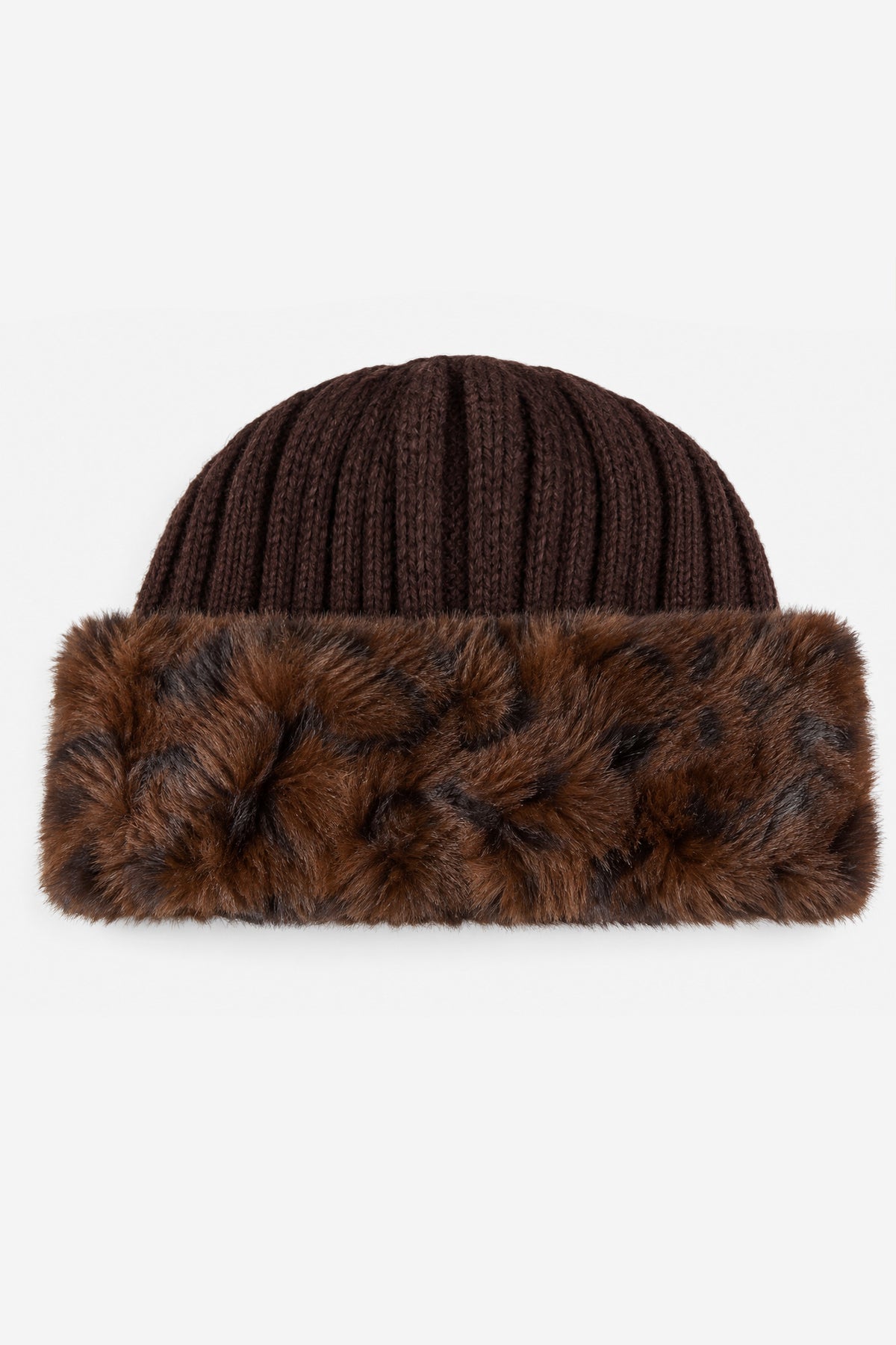 Beanie - Leo + Brown