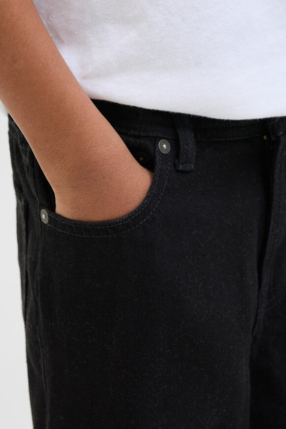 Alex Baggy Fit Jeans - Black Denim