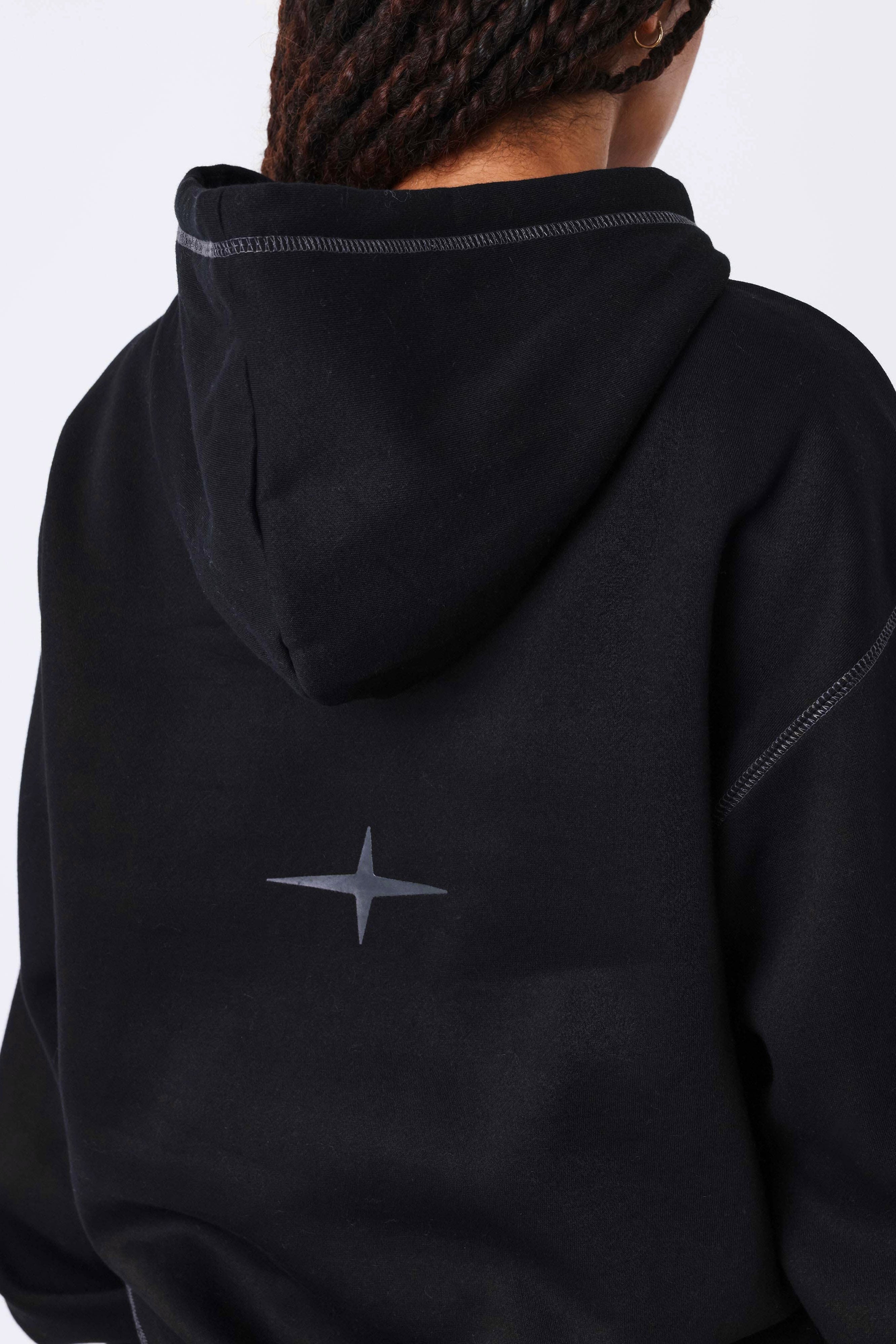Sweatshirt à capuchon - Black