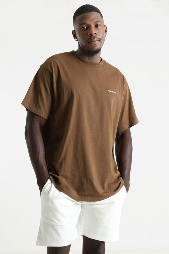 Script Embroidery T-Shirt - Lumber