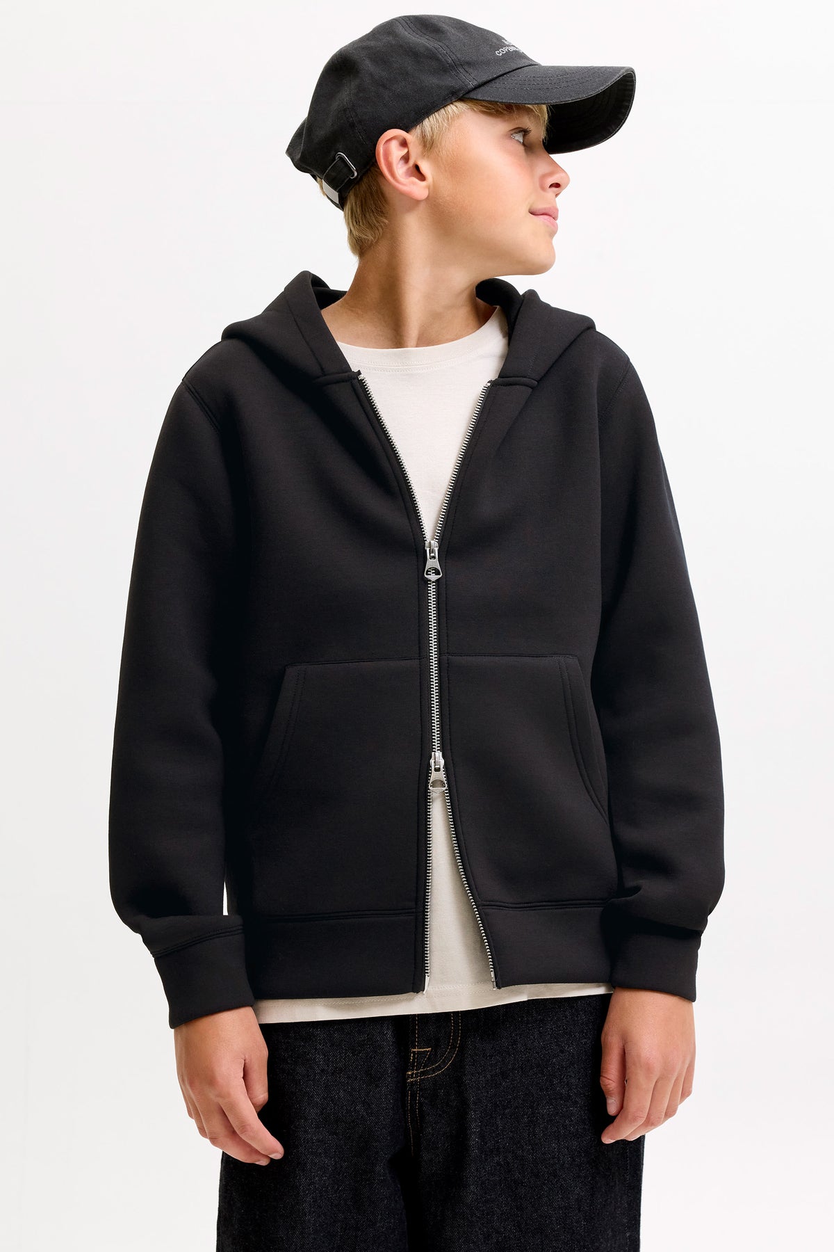 JCOLEGACY zip-up hoodie sweatshirt - Black