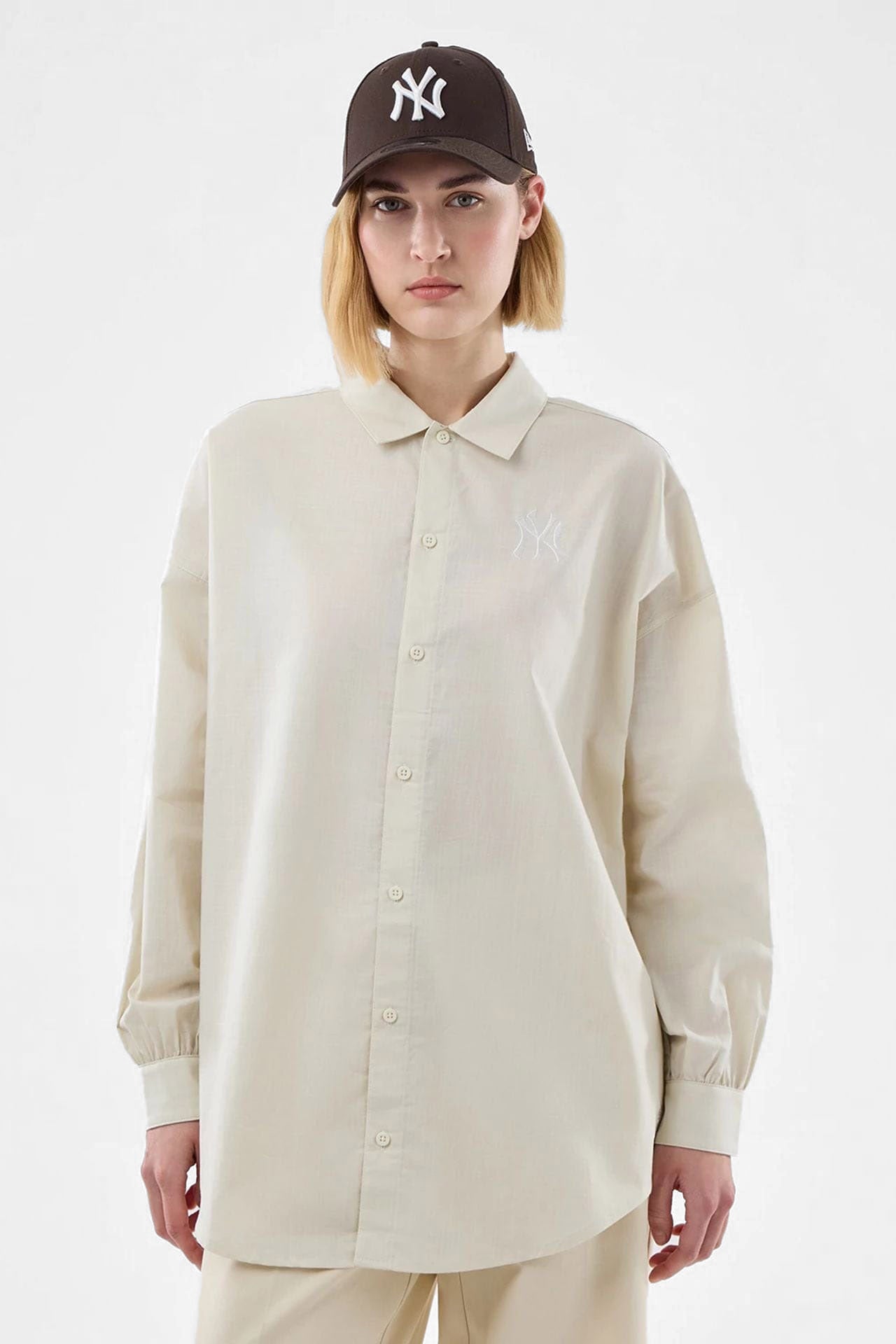 Langes Hemd - Light Beige