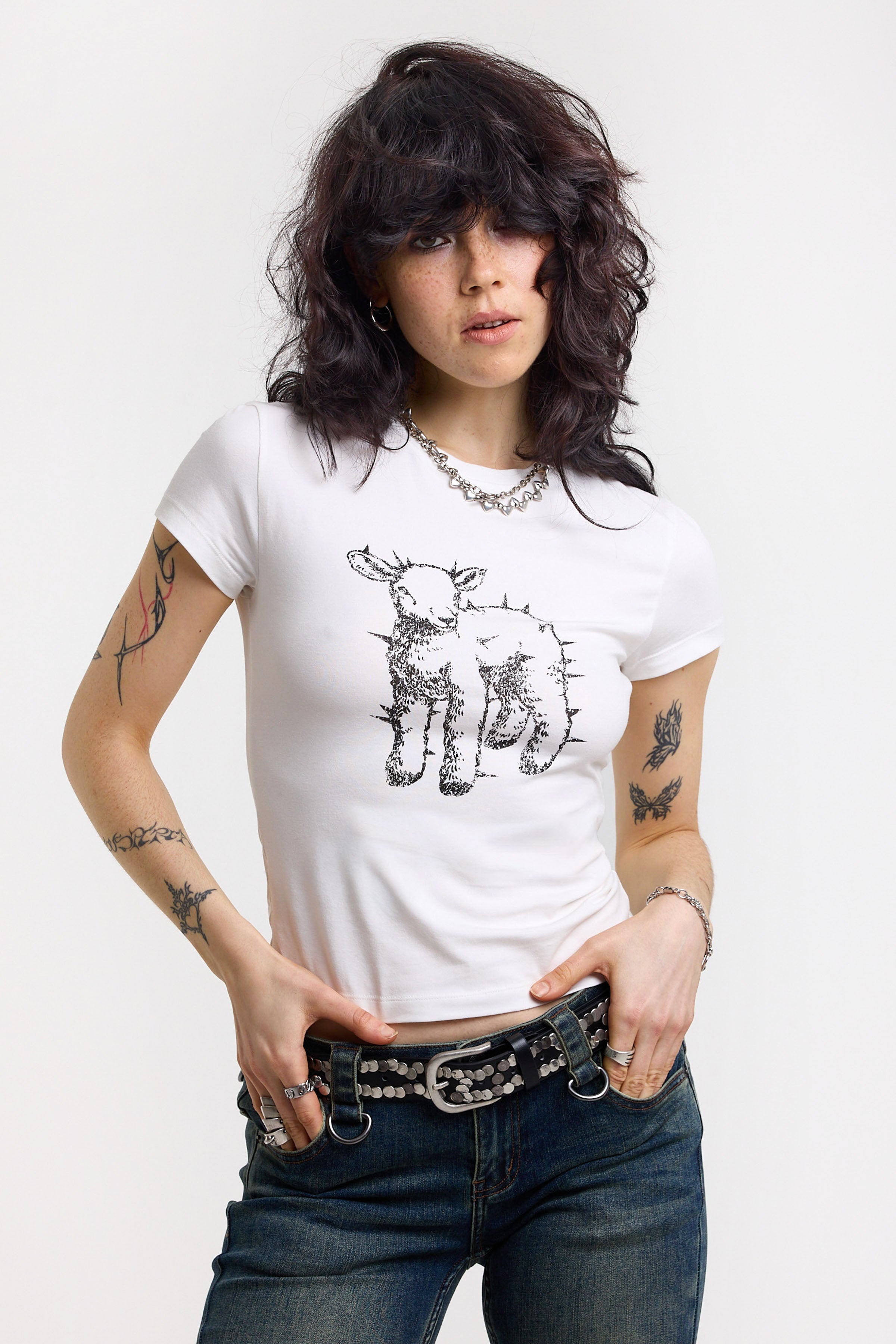 Flock T-Shirt - Offwhite