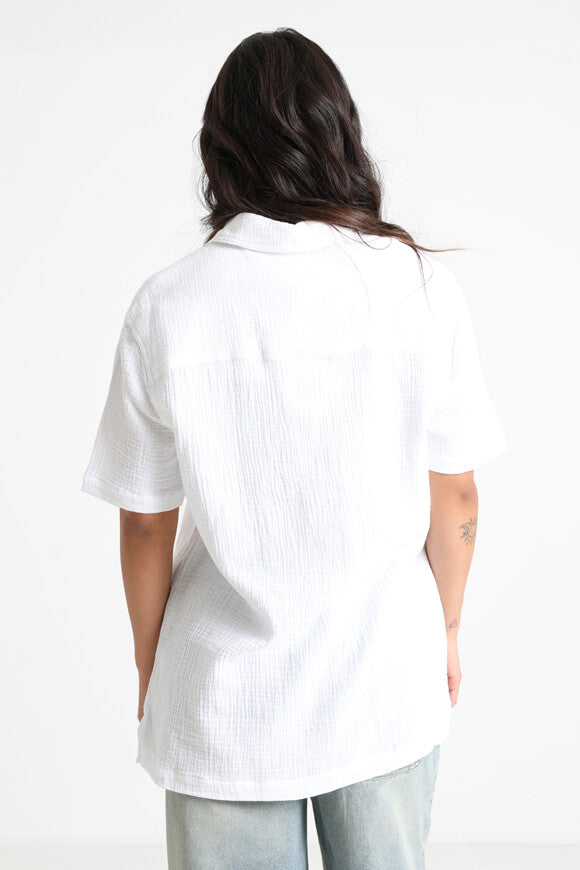 Muslin oversize shirt - white