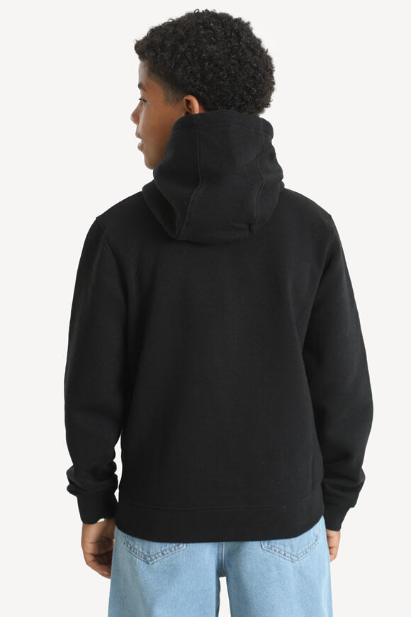 Hooded sweat jacket - Black