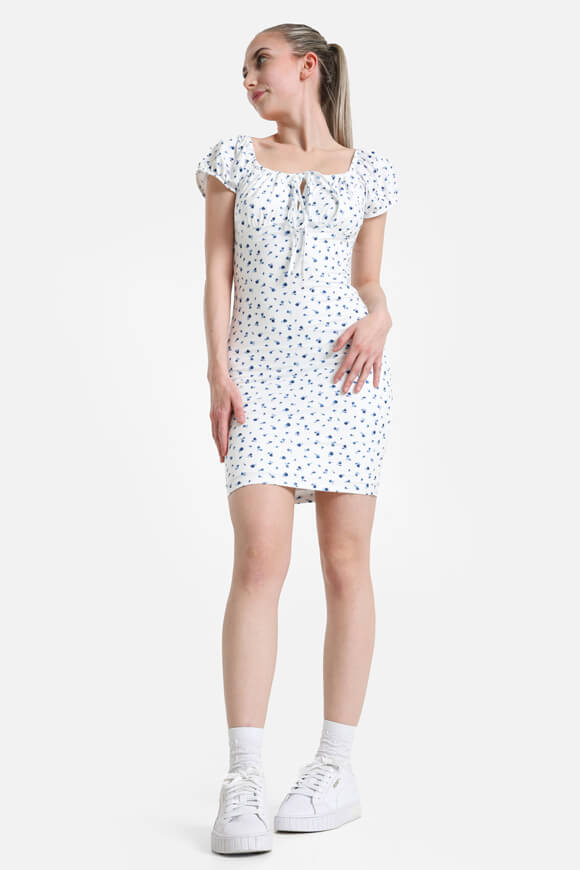 Off Shoulder Minikleid - Offwhite