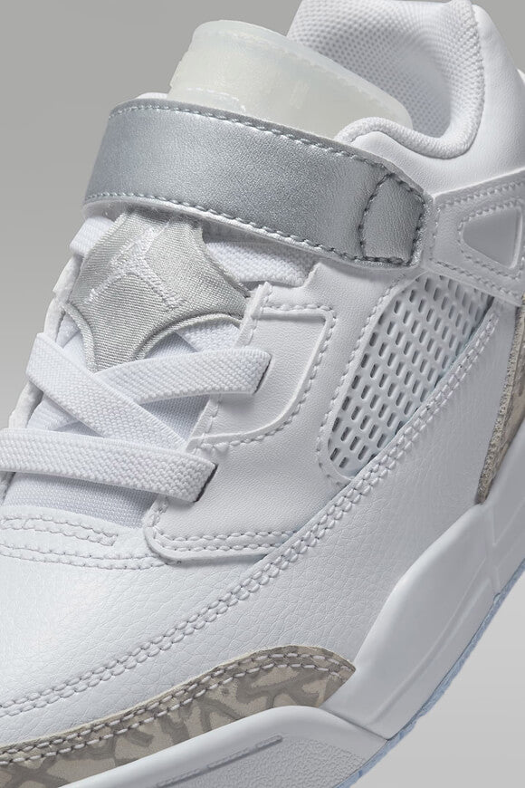 Sneaker Spizike per bambini - Bianco + Grigio Neutro