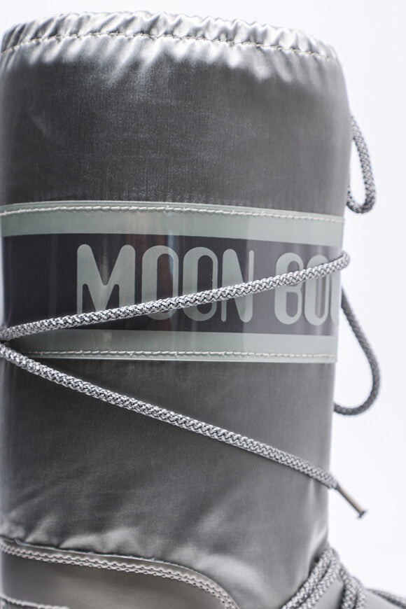 Icon Glance Schneestiefel in Satin-Optik - Silver