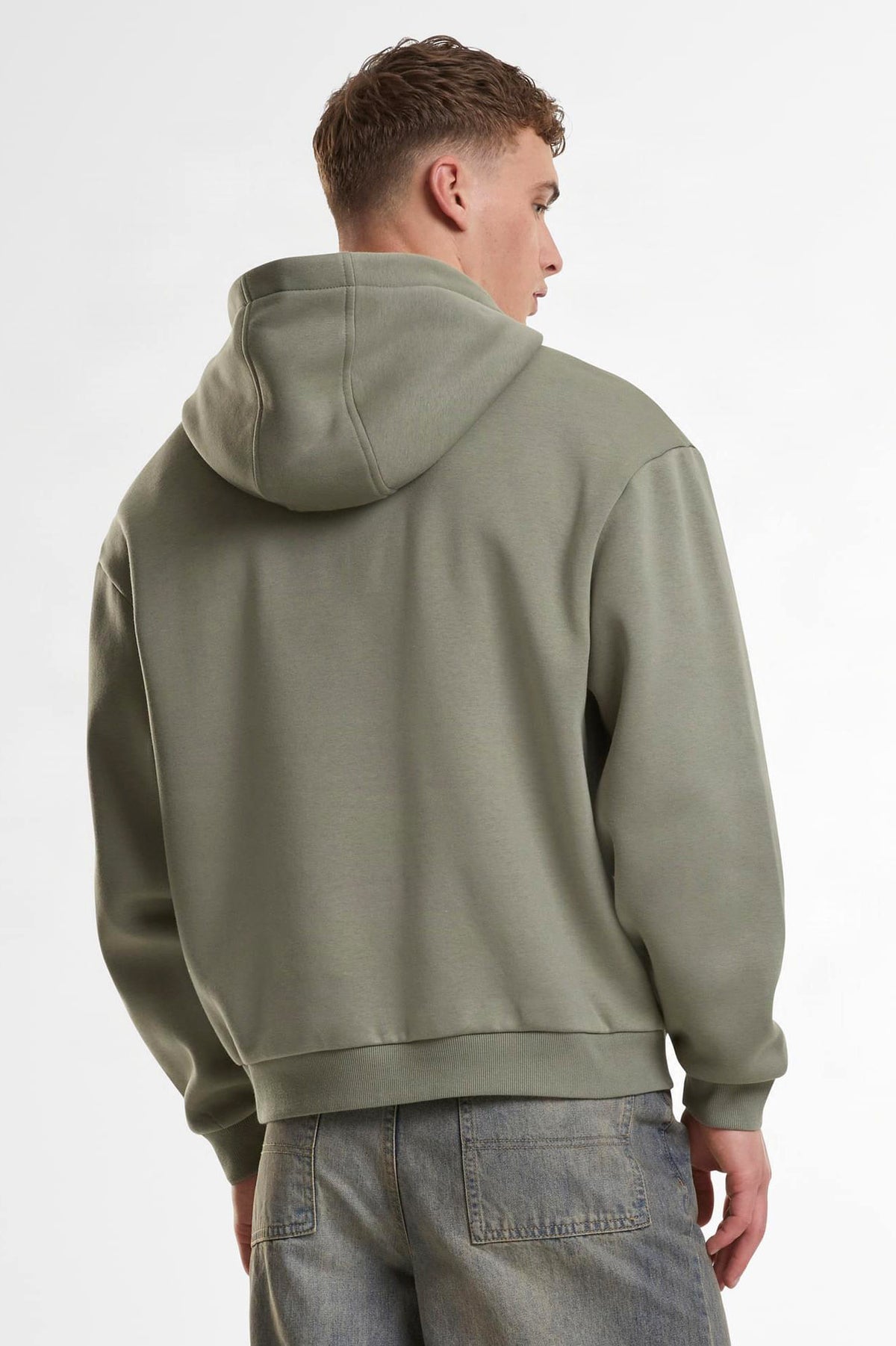 Fluffy Kapuzensweatshirt - Paleolive