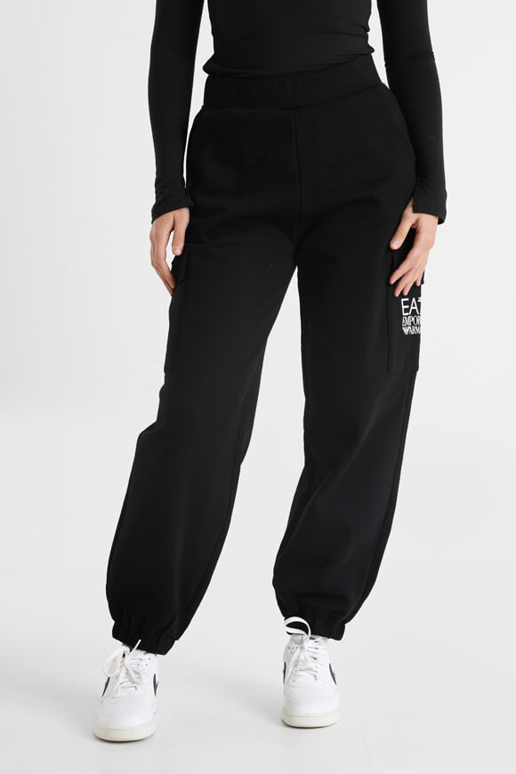 Visibility pantalon cargo en sweat - Black