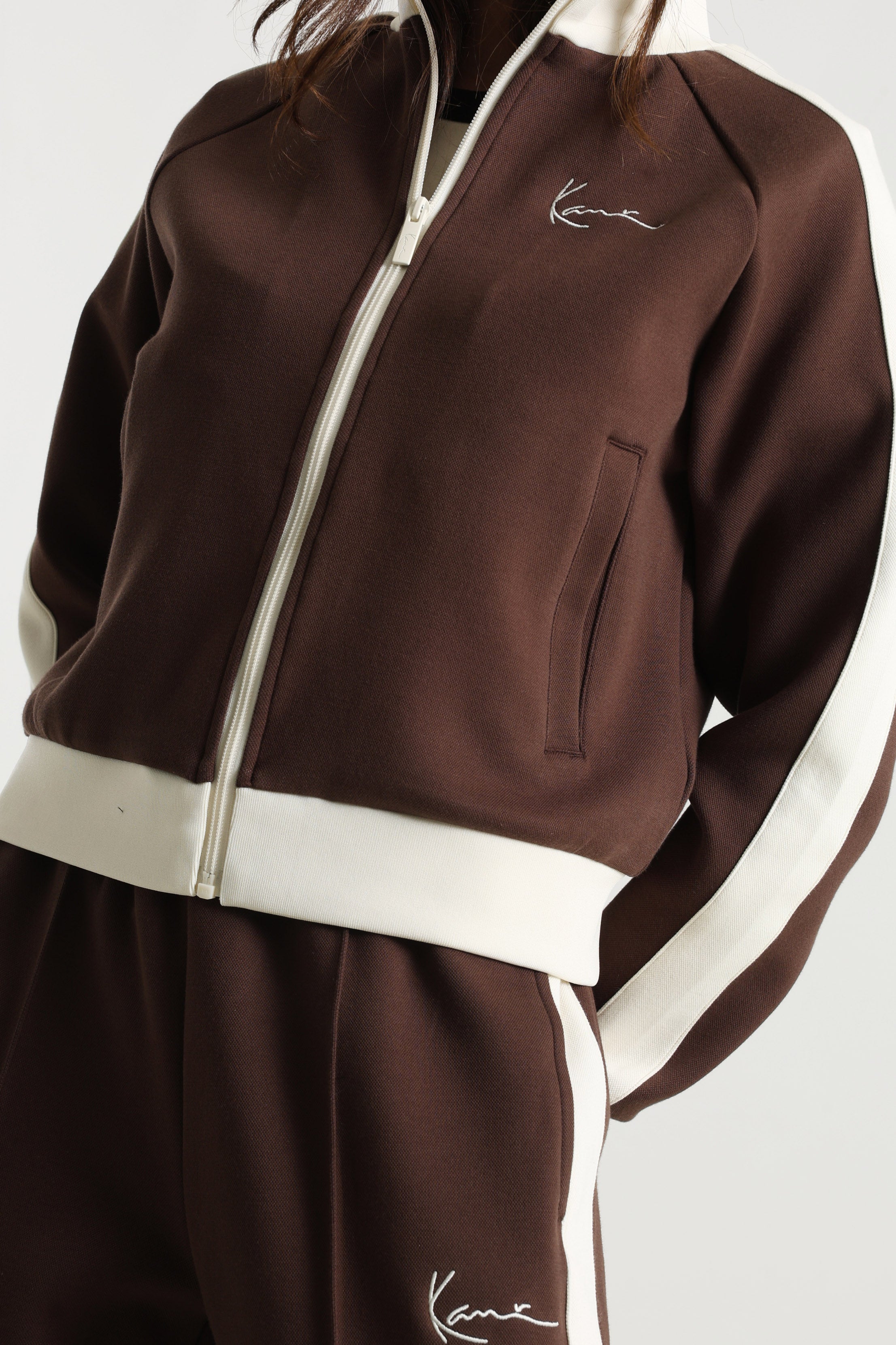 Signature Trainingsjacke - Brown