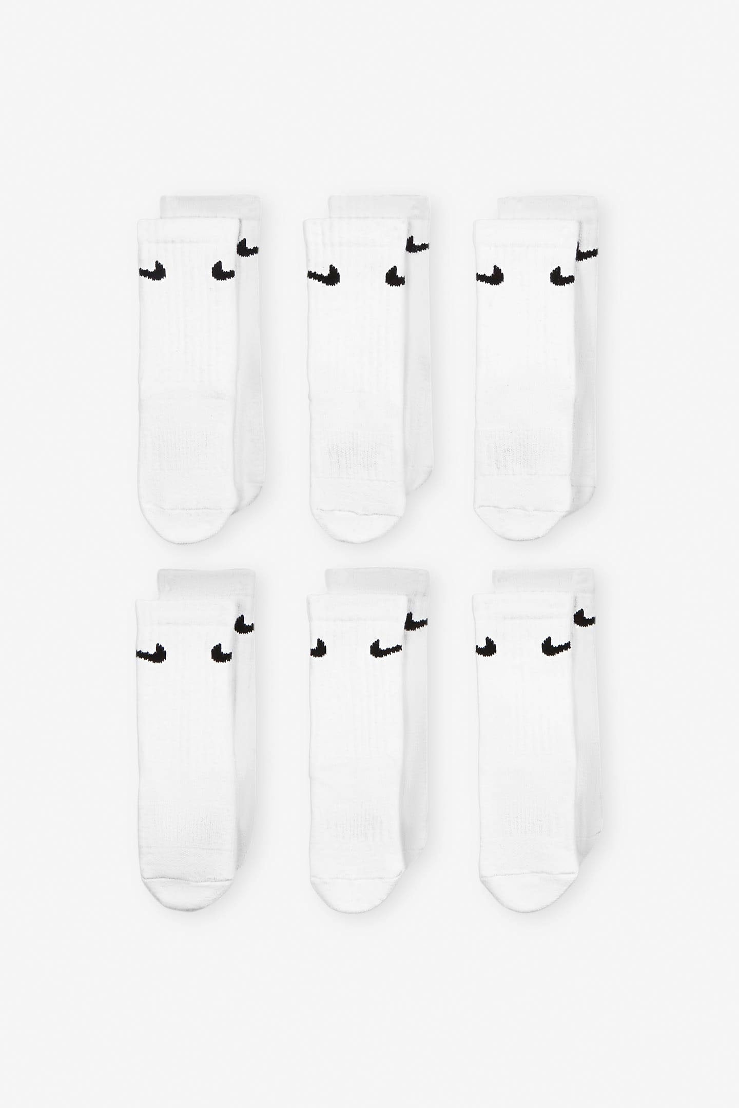 Performance Basics lot de 6 paires de chaussettes junior - White