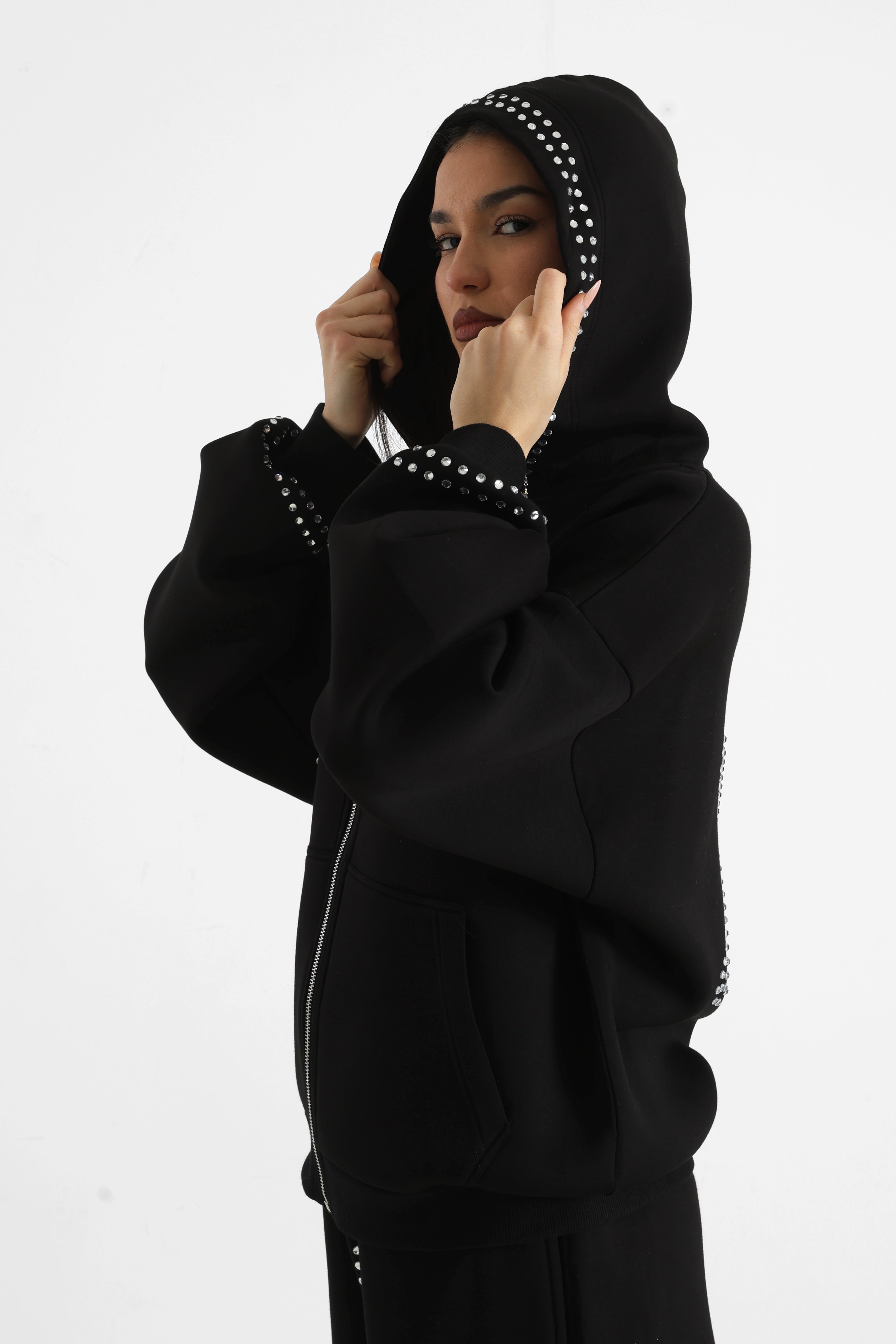 Tracksuit jacket - Black