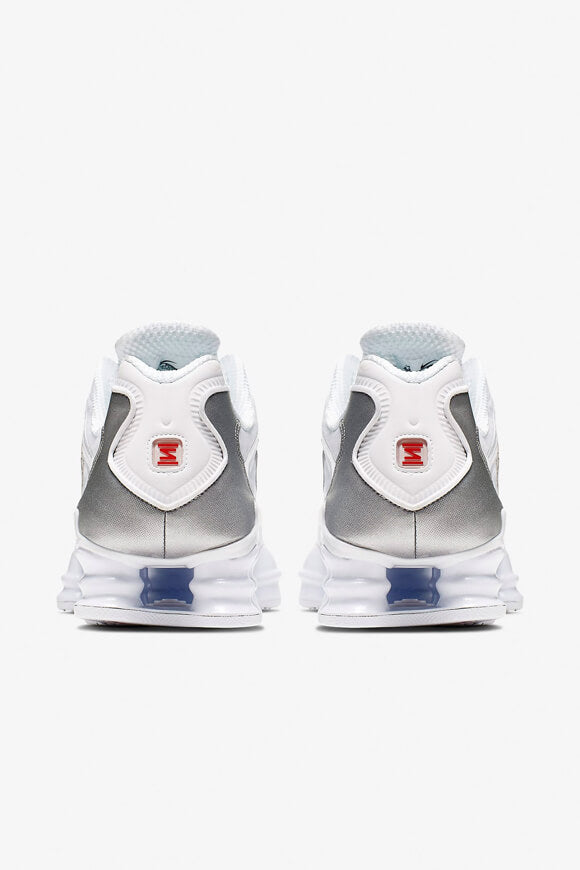Shox TL sneakers - White + Metallic Silver