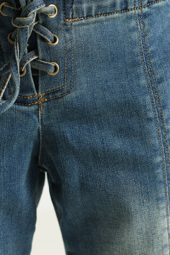 Jean flare - Denim blu