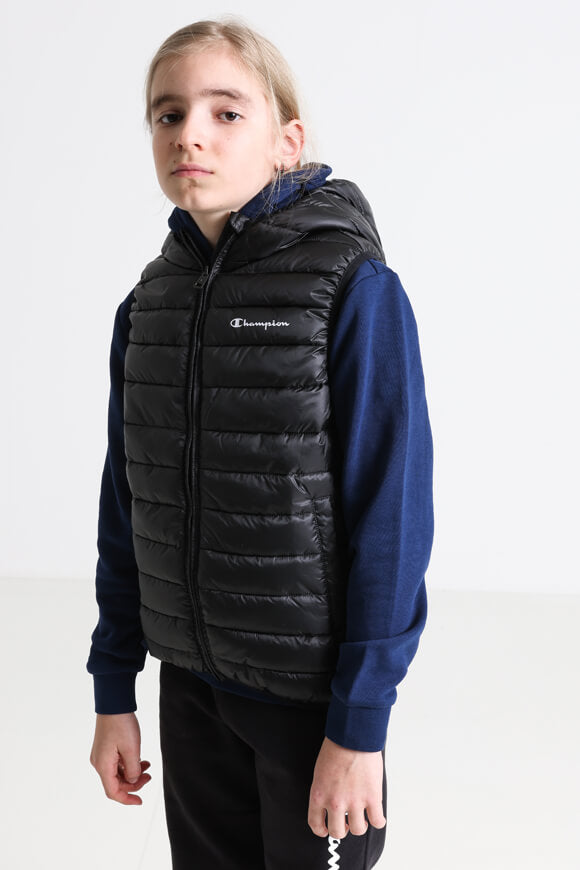 Quilted vest - Black