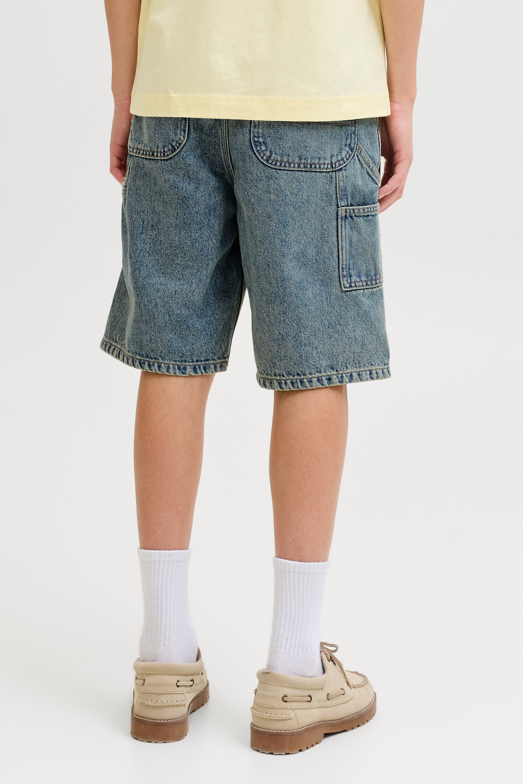 JJIALEX Jeans Bermudashorts - Blue Denim