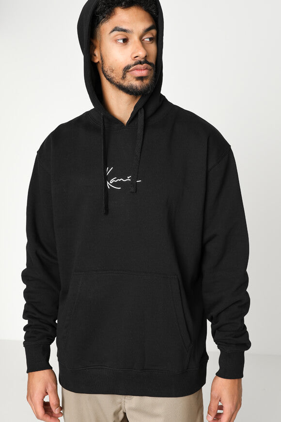 Kapuzensweatshirt - Schwarz