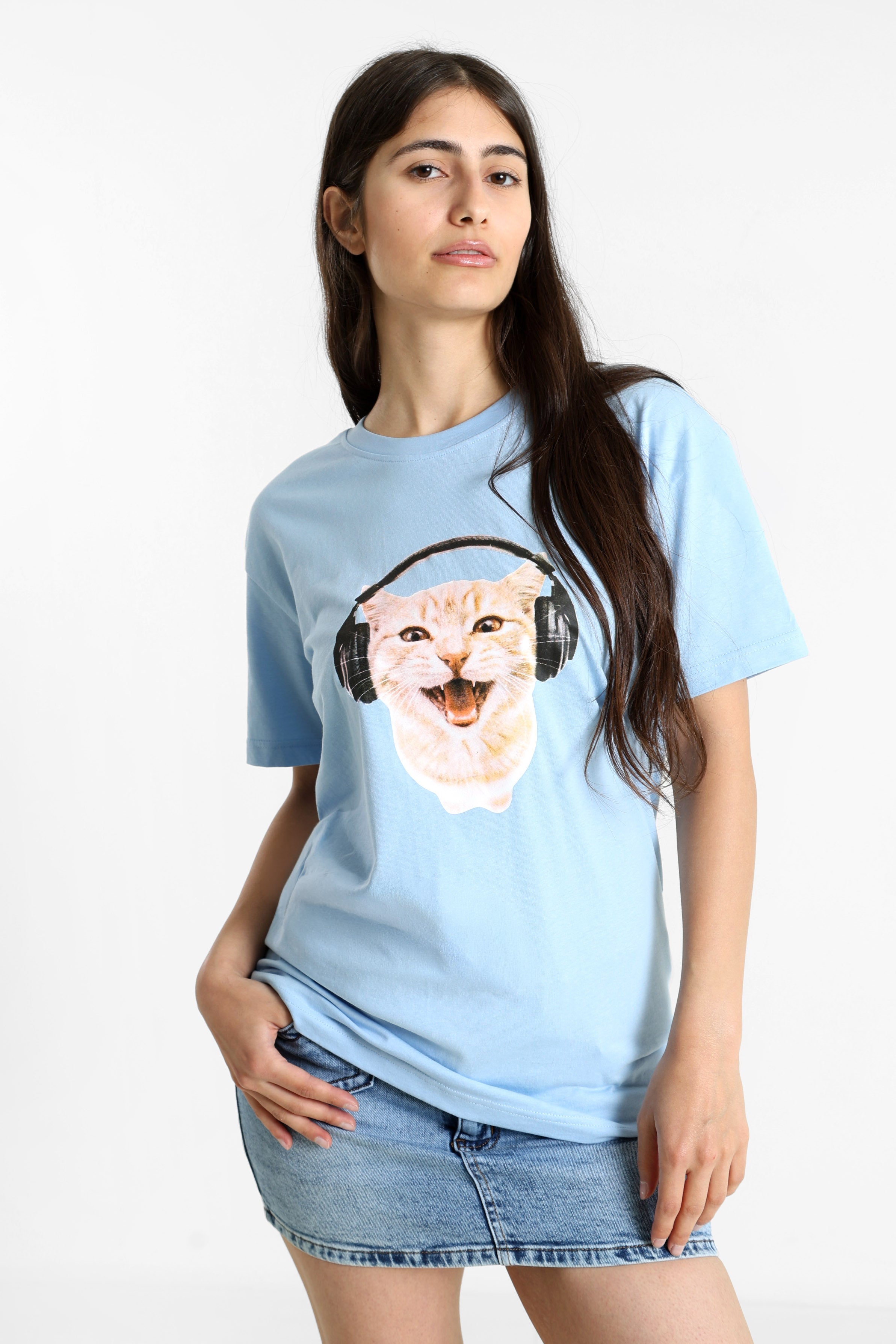 Long T-Shirt - Bleu clair